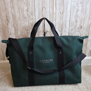 Coach Green Duffel Travel Bag NWOT